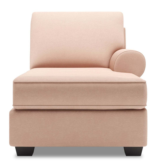 Canapé Lab Roll RAF Chaise - Pax Rose | Fauteuil long gauche Roll de la collection Sofa Lab - Pax Rose | RO283249