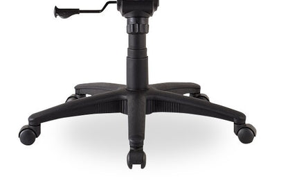 Chaise de bureau Dante de Tempur-Pedic de 26,4 po - bleue marine avec dossier à mailles