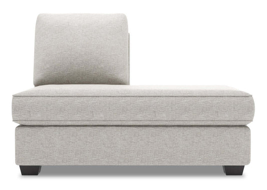 Sofa Lab Roll RAF Chaise Return - Luxe Argent | Rallonge pour fauteuil long de droite Roll de la collection Sofa Lab - Luxe Argent | RO262793