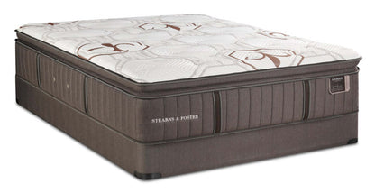 Stearns & Foster Founders Collection Crystal Palace Pillowtop Queen Mattress Set | Ensemble à plateau-coussin Crystal Palace collection Founders de Stearns & Foster pour grand lit | CRYSTAQP