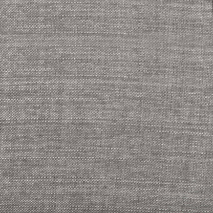 Futon Weston de 55 po en tissu d’apparence lin avec mécanisme Klik Klak et rangement - gris acier