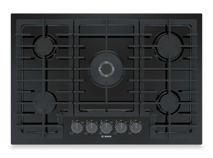 Bosch Cuisinière à Gaz Série 30 800 avec Brûleur Puissant à Flamme Double - NGM8049UC | Surface de cuisson à gaz Bosch de série 800 de 30 po avec brûleur puissant à flamme double - NGM8049UC | NGM804UC