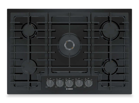 Bosch Cuisinière à Gaz Série 30 800 avec Brûleur Puissant à Flamme Double - NGM8049UC | Surface de cuisson à gaz Bosch de série 800 de 30 po avec brûleur puissant à flamme double - NGM8049UC | NGM804UC