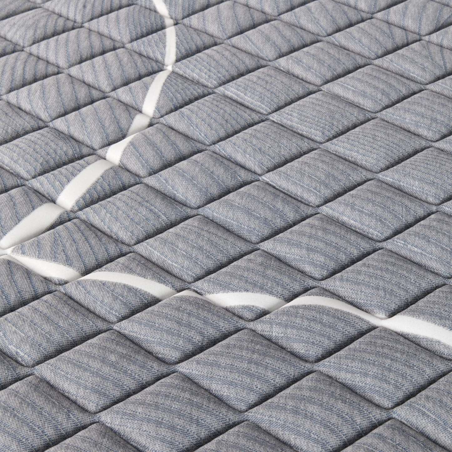 Ensemble Matelas ferme à plateau régulier dans une boîte White Birch de Springwall pour lit simple