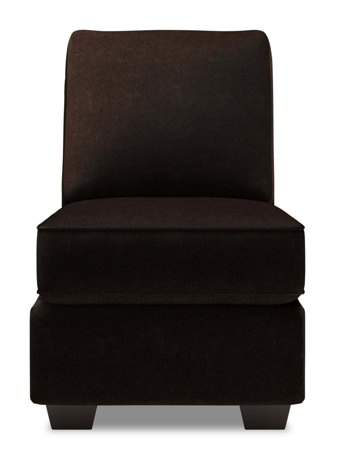 Fauteuil sans accoudoirs Roll de la collection Sofa Lab - Luxury Chocolate | RO453293
