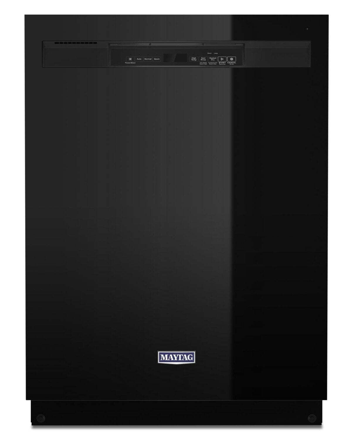 Lave-vaisselle encastrable à commande frontale Maytag 24, 50 dBA - Noir - MDB4949SKB | Lave-vaisselle encastré Maytag de 24 po et de 50 dBA avec commandes à l'avant - noir - MDB4949SKB