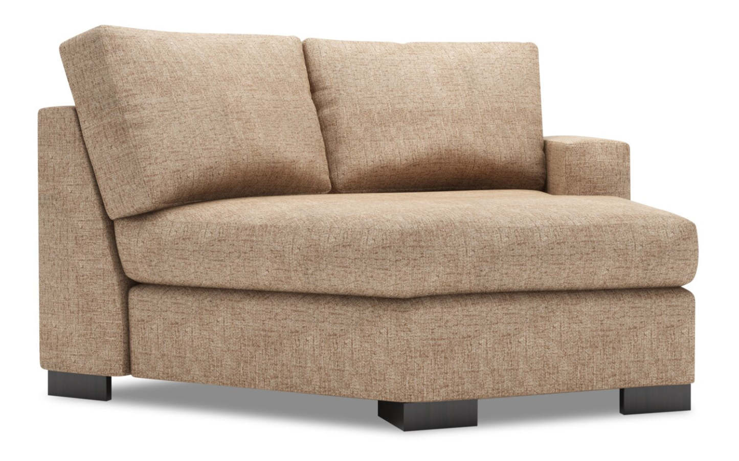 Sofa Lab Track RAF Cuddler - Luxury Taupe | Fauteuil Cuddler de droite Track de la collection Sofa Lab - Luxury Taupe | TR862893