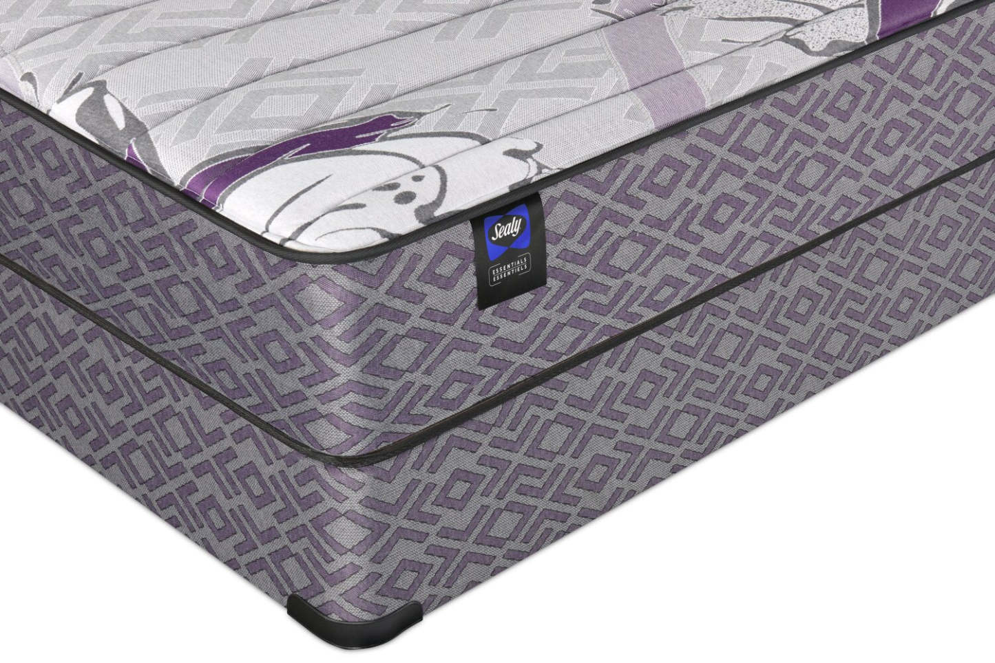 Ensemble matelas semi-ferme à plateau régulier Kylie 2.0 de collection Essential de Sealy pour très grand lit | KYLIE2KP