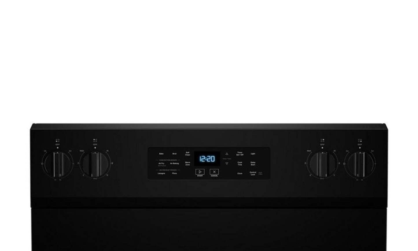 Cuisinière électrique Whirlpool de 5,3 pi3 avec friture à air sans préchauffage - noire - YWFES5030RB | Bain à remous 5,3 Cu. Fort. Cuisinière électrique sans préchauffage pour friture à air - Noir - YWFES5030RB | YWFES5RB
