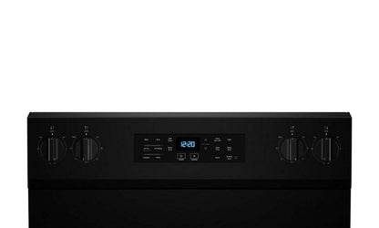 Cuisinière électrique Whirlpool de 5,3 pi3 avec friture à air sans préchauffage - noire - YWFES5030RB | Bain à remous 5,3 Cu. Fort. Cuisinière électrique sans préchauffage pour friture à air - Noir - YWFES5030RB | YWFES5RB