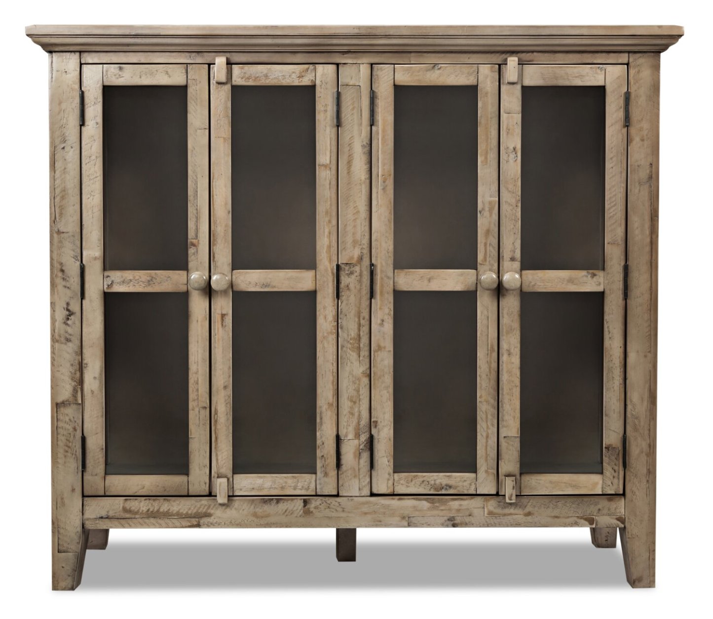Rocco 48 4-Door Accent Cabinet - Natural Wood|Armoire décorative Rocco de 48 po avec 4 portes - bois naturel