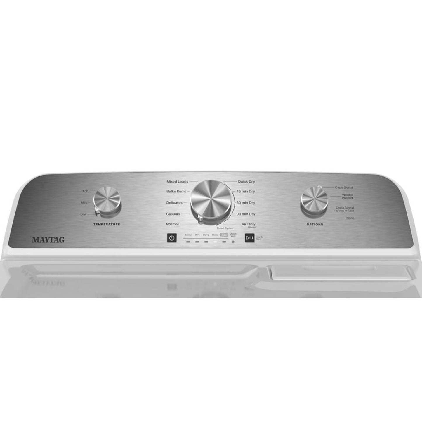 Maytag 7,0 Cu. Fort. Sécheuse électrique - Blanc - YMED4205SW | Sécheuse électrique Maytag de 7,0 pi³ - blanche - YMED4205SW