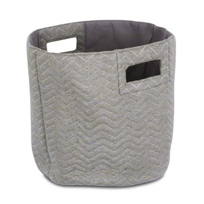 Panier en tissu zigzag | Panier en tissu à motif zigzag | 7616XACC