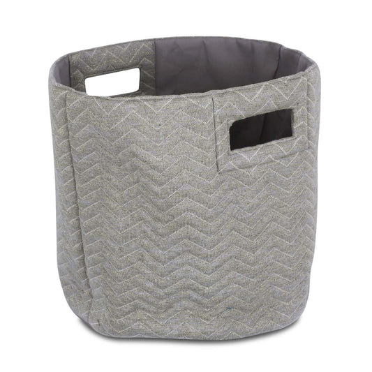 Panier en tissu zigzag | Panier en tissu à motif zigzag | 7616XACC