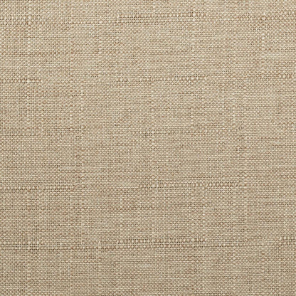 Fauteuil d'appoint Kyra 28,5 en tissu d'apparence lin avec accoudoirs courbés et structure en bois - Taupe | Fauteuil d'appoint Kyra de 28,5 po en tissu d'apparence lin avec accoudoirs courbés et armature en bois - taupe