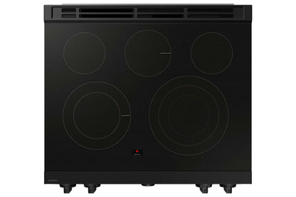 Cuisinière électrique intelligente encastrée Samsung de 6,3 pi³ avec caméra de quatre - verre blanc - NSE6DB870012AC | Samsung 6,3 Cu. Fort. Cuisinière électrique intelligente encastrable avec caméra de four - Verre blanc - …