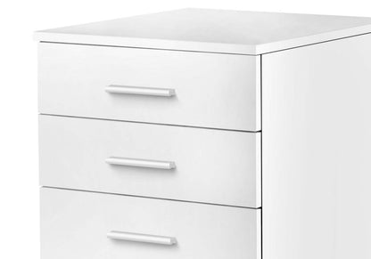 Clayton 15,75 3-Drawer Classeur - Blanc|Classeur Clayton de 15,75 po à 3 tiroirs - blanc