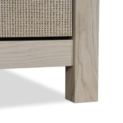 Classeur latéral à 2 tiroirs Emile 31.73 - Châtaignier crayeux | Classe latérale Emile de 31,73 po à 2 tiroirs - marron blanc