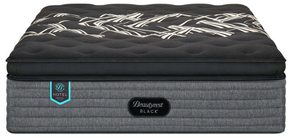 Matelas à Euro-plateau épais moelleux Royal Suite de série Hotel de Beautyrest BlackMD pour grand lit