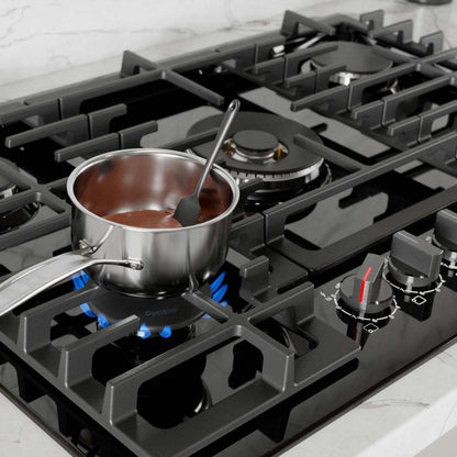 Bosch Cuisinière à Gaz Série 30 800 avec Brûleur Puissant à Flamme Double - NGM8049UC | Surface de cuisson à gaz Bosch de série 800 de 30 po avec brûleur puissant à flamme double - NGM8049UC | NGM804UC