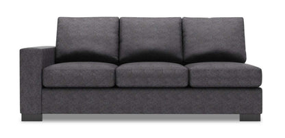 Sofa Lab Track LAF Sofa Bed - Luxury Charcoal | Sofa-lit de gauche Track de la collection Sofa Lab - Luxury Charcoal | TR612993