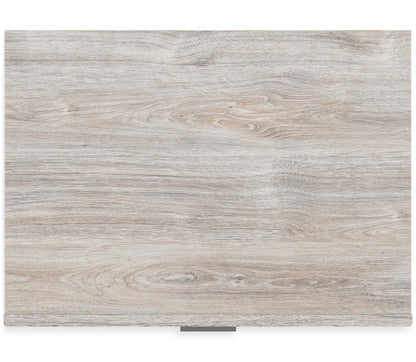 Table de chevet Zen à 2 tiroirs avec ports de charge intégrés, 21,3 L x 25 H - Gris | Table de nuit Zen de 21,3 po (L) x 25 po (H) à 2 tiroirs avec ports de recharge intégrés - gris