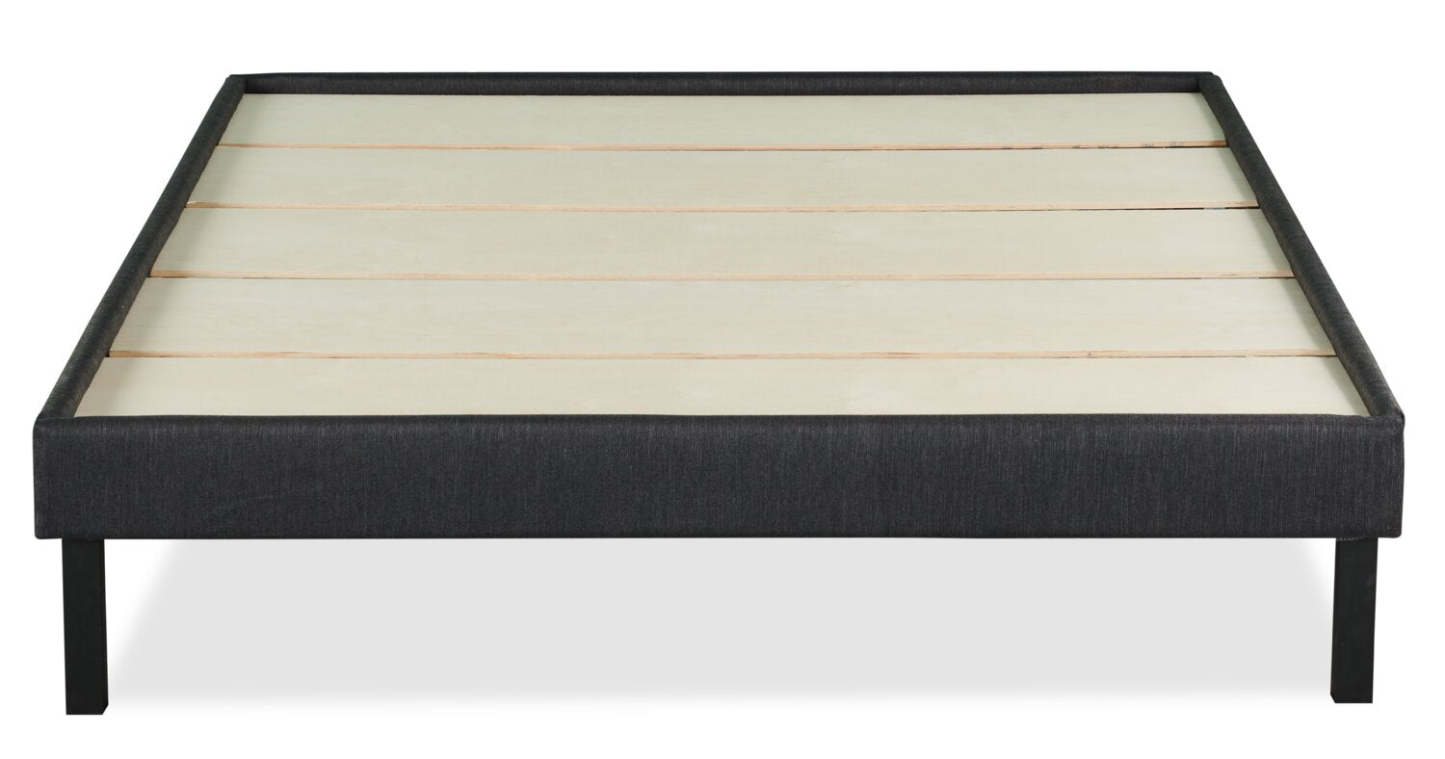 Base de plate-forme Breeze Queen - Noir | Base plateforme Breeze pour grand lit - noir | BREZBBQN