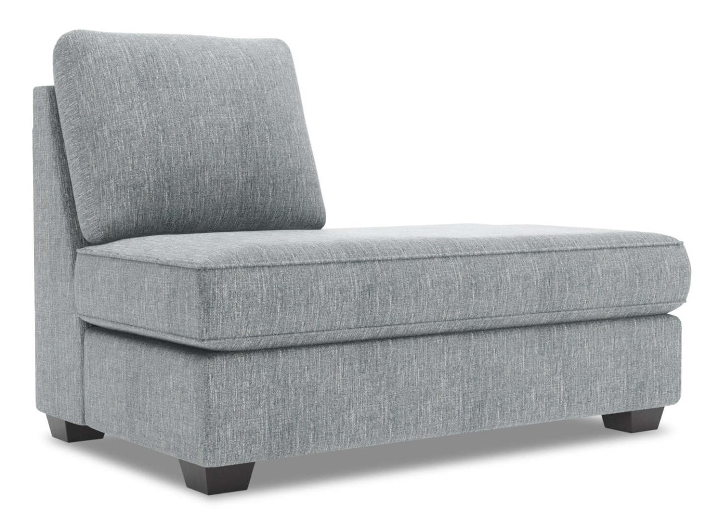 Canapé Lab Roll RAF Chaise Return - Luna Étain | Rallonge pour fauteuil long de droite Roll de la collection Sofa Lab - Luna Pewter | RO262291