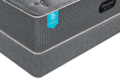 Ensemble de sommier tapissier à profil bas Beautyrest Hotel noir pour très grand lit | Ensemble sommier à profil bas Hotel de Beautyrest BlackMD pour très grand lit | BHLKBPKG