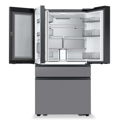 Samsung 36 29 pi³ Réfrigérateur à portes françaises BESPOKE avec écran AI Accueil - RF90F29BECRAA | Réfrigérateur BESPOKE Samsung de 29 pi³ et de 36 po à portes françaises avec écran AI Home - RF90F29BECRAA | RF90F29A