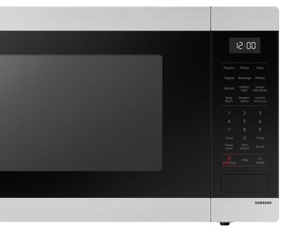 Samsung 1,9 Cu. Fort. Micro-ondes de comptoir avec cuisson par capteur - MS19DG8500SRAC | Four à micro-ondes de comptoir Samsung de 1,9 pi3 avec cuisson par capteur - MS19DG8500SRAC | MS19DG8S