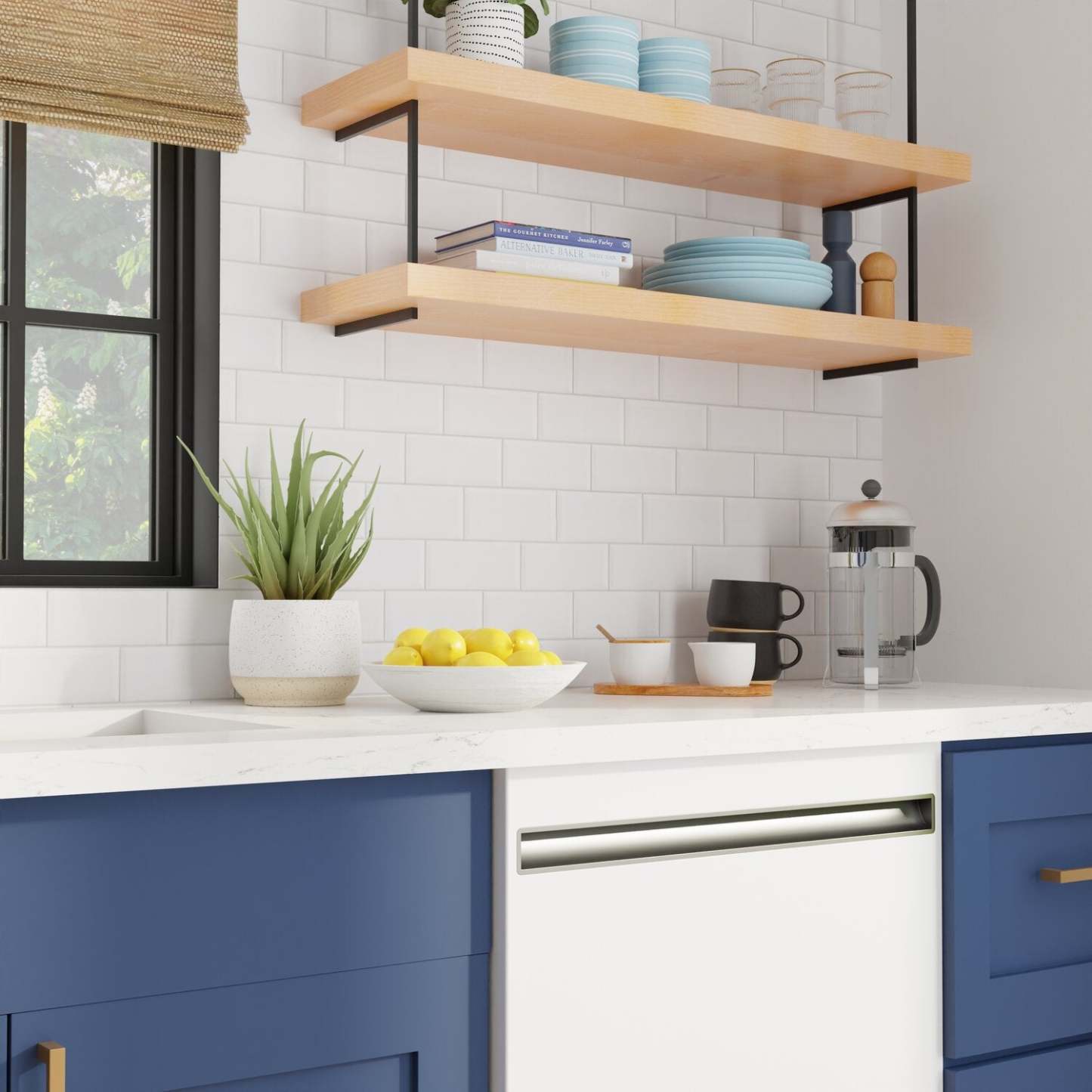 Lave-vaisselle GE 24" 50 dBA Top Control avec séchage à ouverture automatique - Blanc – GBT500SGVWW | Lave-vaisselle GE de 24 po et de 50 dBA avec commandes sur le dessus et séchage - blanc - GBT500SGVWW