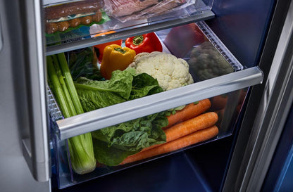 Réfrigérateur Maytag de 36 po et de 28,7 pi³ à compartiments juxtaposés - acier inoxydable résistant aux traces de doigts - MRSF6636RZ | Maytag 36 28,7 Cu. Fort. Réfrigérateur côte à côte - Acier inoxydable résistant aux empreintes digitales - MRSF6636RZ