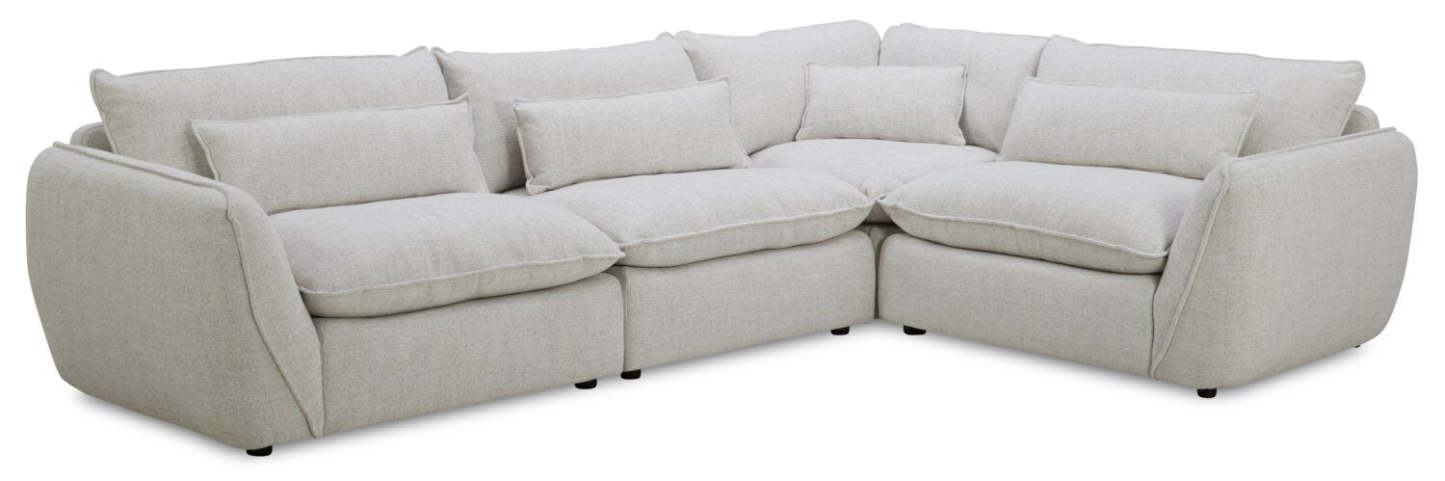 Monaco 4-Piece Sectional - Wheat | Canapé sectionnel Monaco 4 pièces - blé | MONATSEC