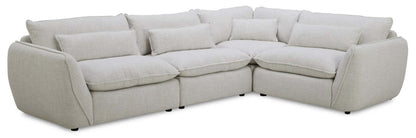 Monaco 4-Piece Sectional - Wheat | Canapé sectionnel Monaco 4 pièces - blé | MONATSEC