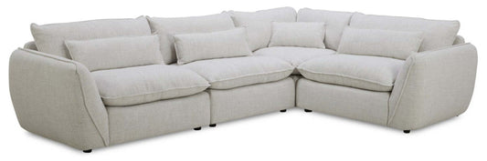 Monaco 4-Piece Sectional - Wheat | Canapé sectionnel Monaco 4 pièces - blé | MONATSEC
