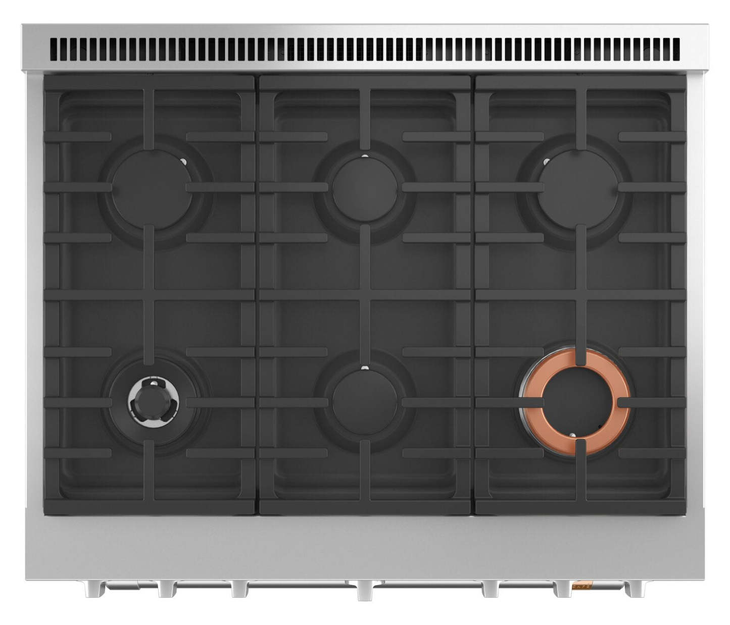 Cuisinière intelligente à gaz Café de 6,2 pi³ avec convection européenne véritable et grilles autone…
