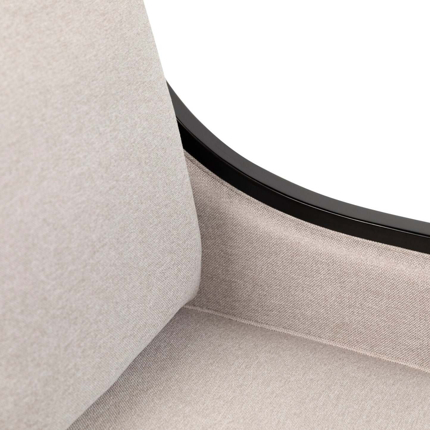 Posh 28.14 Fabric Accent Chair with Removable Back and Seat Cushions and Wood Legs - Beige | Fauteuil d’appoint Posh de 28,14 po en tissu avec coussins de dossier et de siège amovibles et pattes en bois - beige