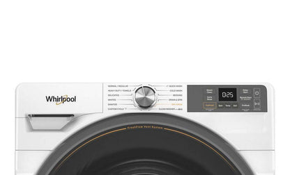 Whirlpool 5,2 pi³ Laveuse intelligente à chargement frontal avec système de ventilation FreshFlowMC - blanche - WFW5720RW | WFW5720W