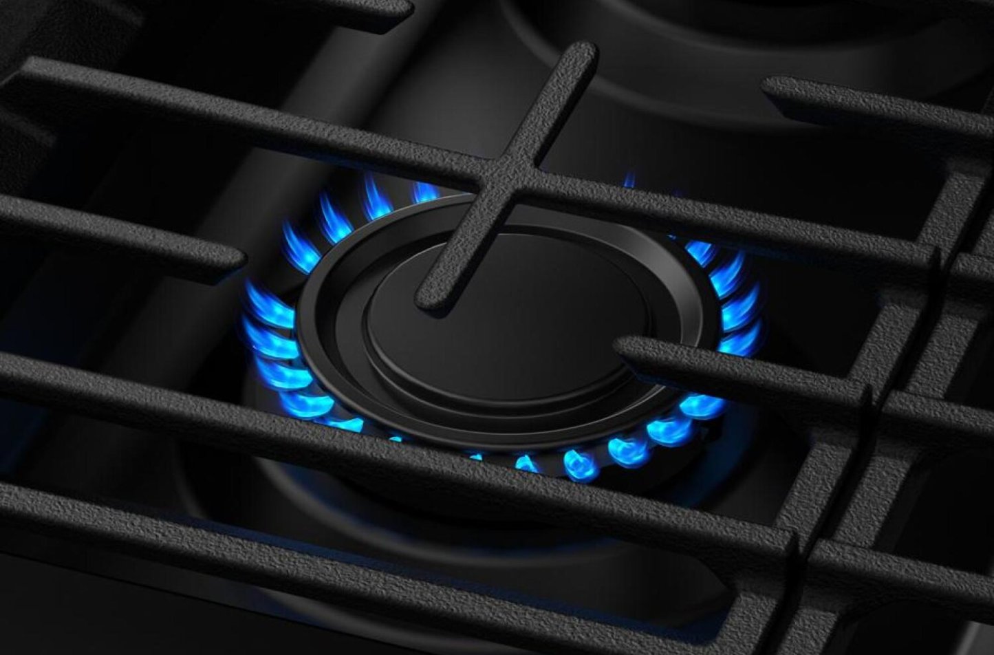 Cuisinière à gaz Whirlpool de 5 pi³ avec friture à air et autonettoyage - acier inoxydable noir - WFGS5030RV | WFGS50RV