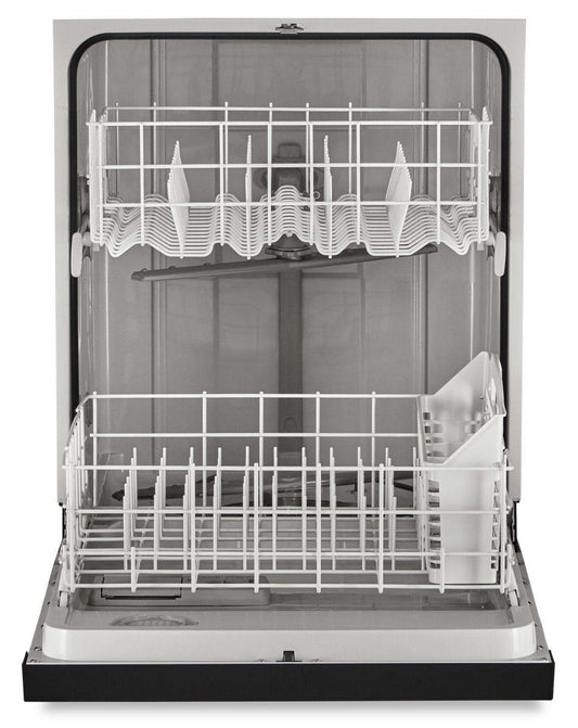Lave-vaisselle Whirlpool 24 57 dBA à commande frontale encastrable - Noir - WDF341PAPB | Lave-vaisselle encastré Whirlpool de 24 po et de 57 dBA avec commandes à l'avant - noir - WDF341PAPB