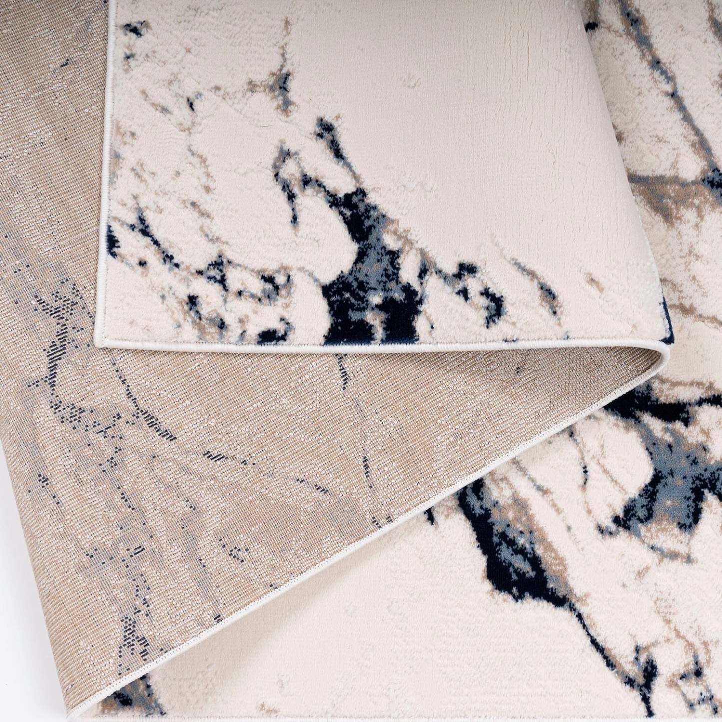 Tapis bleu Rowann – 7'6 x 10'6 | Tapis Rowann bleue - 7 pi 6 po x 10 pi 6 po | ROWANN08