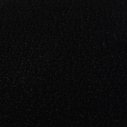 Chaise de salle à manger Joss en tissu de polyester et en métal - noire