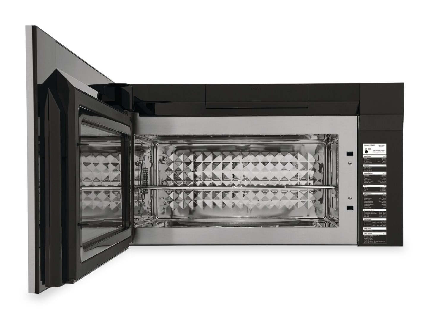 Galerie Frigidaire 1,9 Cu. Fort. Four à micro-ondes avec cuisson par convection et cuisson par capteur - Sm… | Four à micro-ondes à hotte intégrée Frigidaire Gallery de 1,9 pi³ avec cuisson par convection et cui…