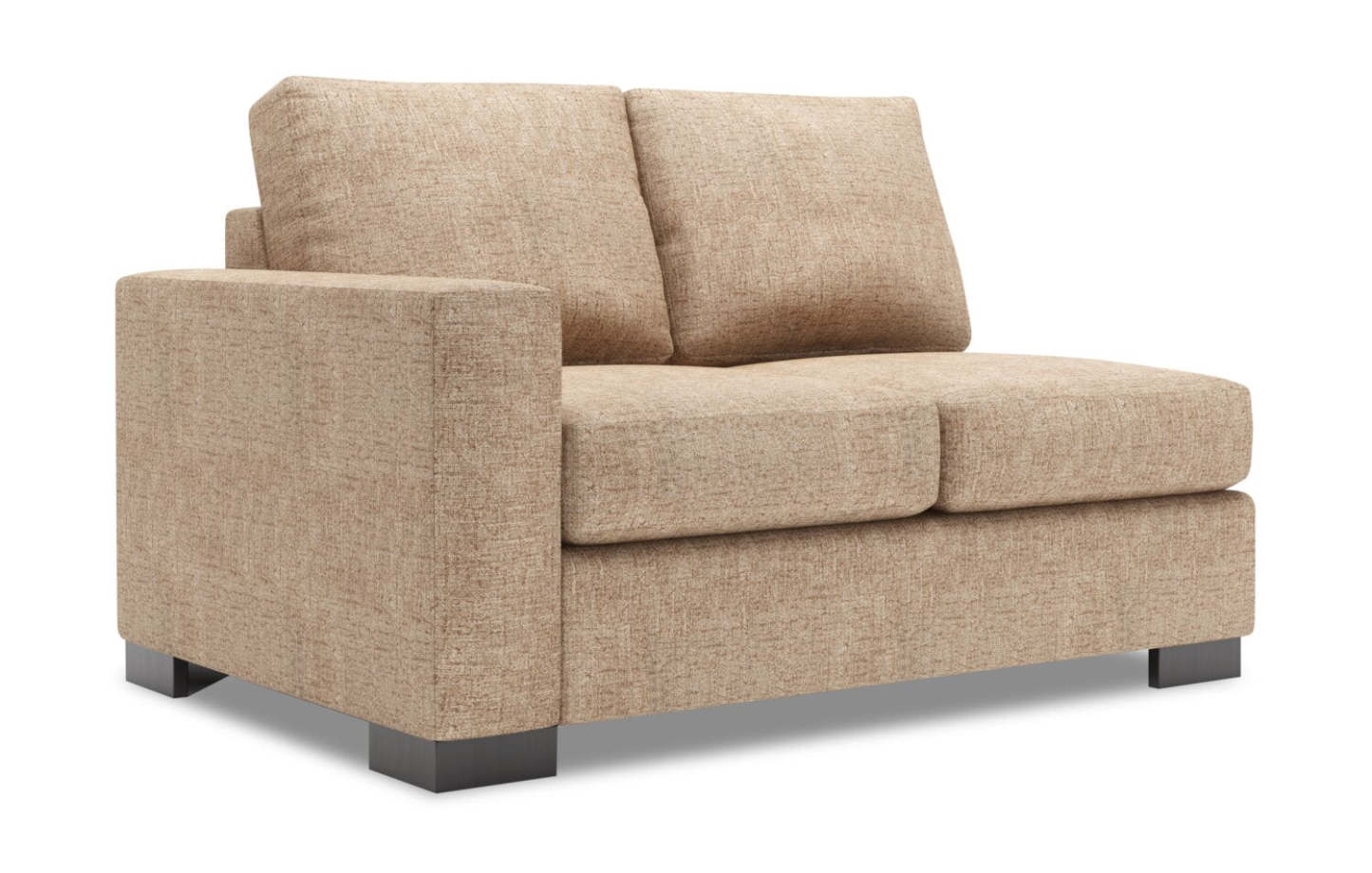 Sofa Lab Track LAF Causeuse - Luxe Taupe | Causeuse de gauche Track de la collection Sofa Lab - Luxe Taupe | TR232893