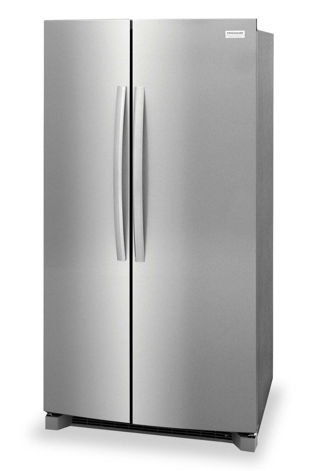 Réfrigérateur Frigidaire Gallery de 26 pi3 et de 36 po à compartiments juxtaposés - acier inoxydable - GRSN2620AF | GRSN26AF