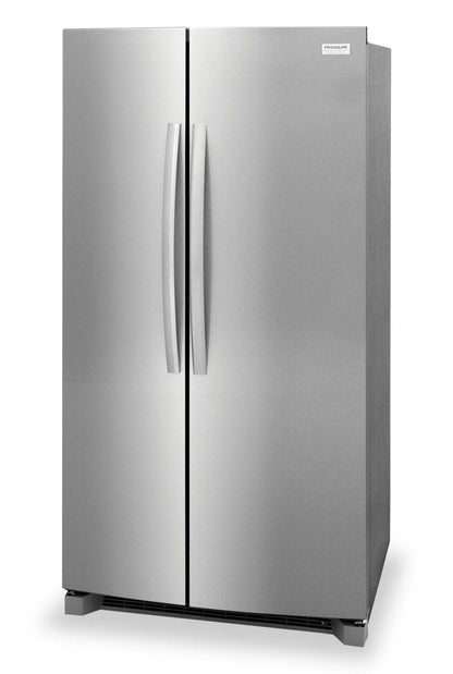 Réfrigérateur Frigidaire Gallery de 26 pi3 et de 36 po à compartiments juxtaposés - acier inoxydable - GRSN2620AF | GRSN26AF