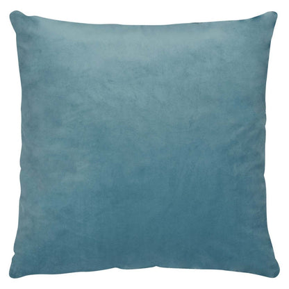 Coussin décoratif d'apparence velours - Bleu clair | Coussin décoratif d'apparence velours - bleu clair | FL1028DP