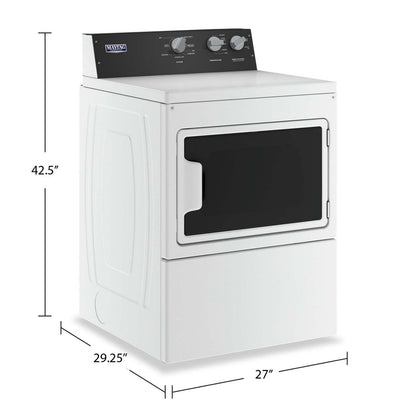 Maytag 7,4 pi³ Sécheuse électrique - blanche - YMEDP586GW | Maytag 7.4 Cu. Ft. Electric Dryer - White - YMEDP586GW