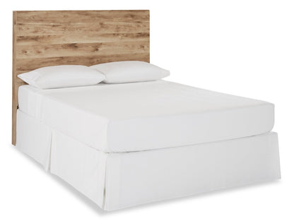 Tête de lit à panneau Derekson, Naturel - Pleine grandeur | Tête de lit à panneau Derekson, naturelle - format lit double